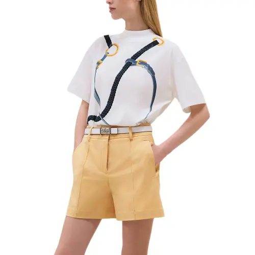 HERMES Regular T Shirt Women's White