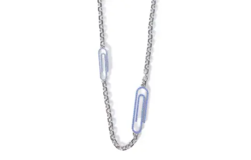 OFF WHITE Necklaces Men's Silver