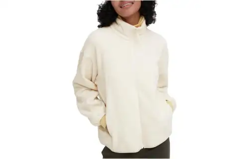 UNIQLO Jackets Women's White Lapel Moderate Other