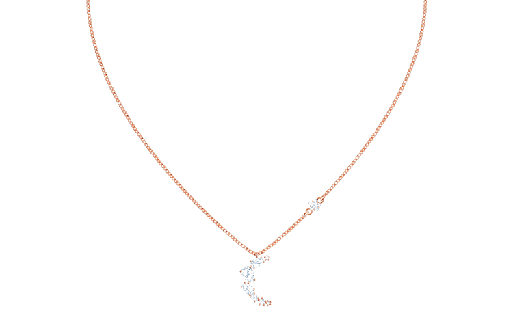 Женское колье Swarovski Penélope Cruz Moonsun (розовое золото)