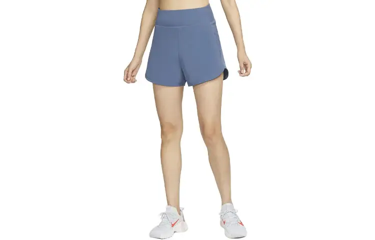 Nike Sports Shorts Women's Fen Blue Moderate Flared Pants