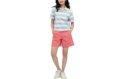 UNIQLO Casual Shorts Women's Peach Pink Thin