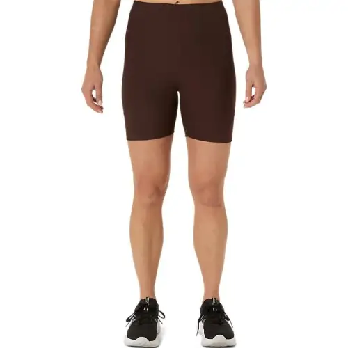 Asics RIB Sports Shorts Women's Coffee