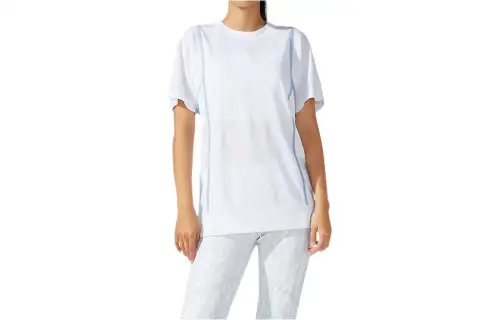 Asics New Strong 92 Short Sleeve Top T Shirt Women's White