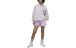 Jordan Flight Sports Shorts Women's Violet Moderate Knitted Shorts