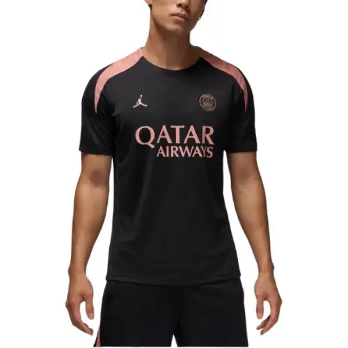 Jordan Paris Saint GermainDri FIT Football FW24 Strike Third Soccer Jersey Men's Black