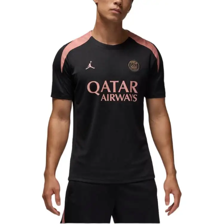 Jordan Paris Saint GermainDri FIT Football FW24 Strike Third Soccer Jersey Men's Black