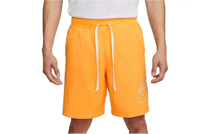 Nike Casual Shorts Men's Orange Moderate