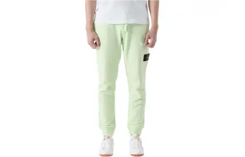 STONE ISLAND Cargo Pants Men's Green