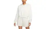 Nike Sweatshirts Women's White Hooded Moderate Regular