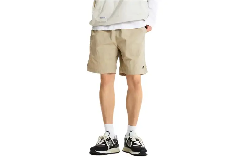 New Balance Casual Shorts Men's Beige