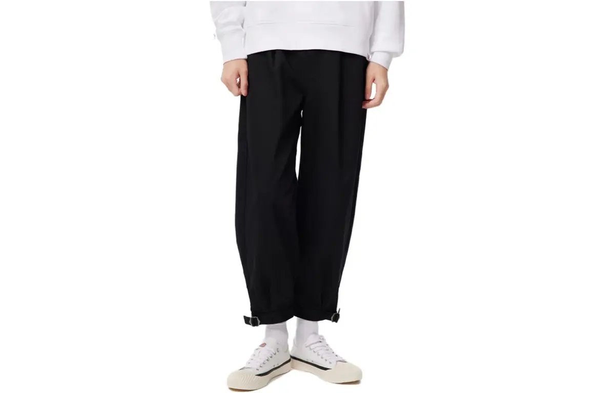 Dickies X Monkey Time Casual Pants Men's Black Moderate Straight Fit Pants