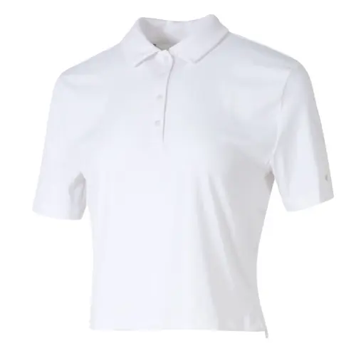 Under Armour Boxy Polo Shirt Women's White
