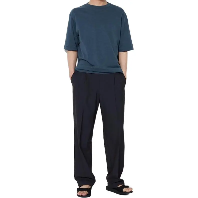 UNIQLO Casual Pants Men's Navy Blue