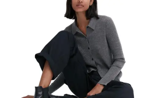UNIQLO Knitwear Women's Lead Gray