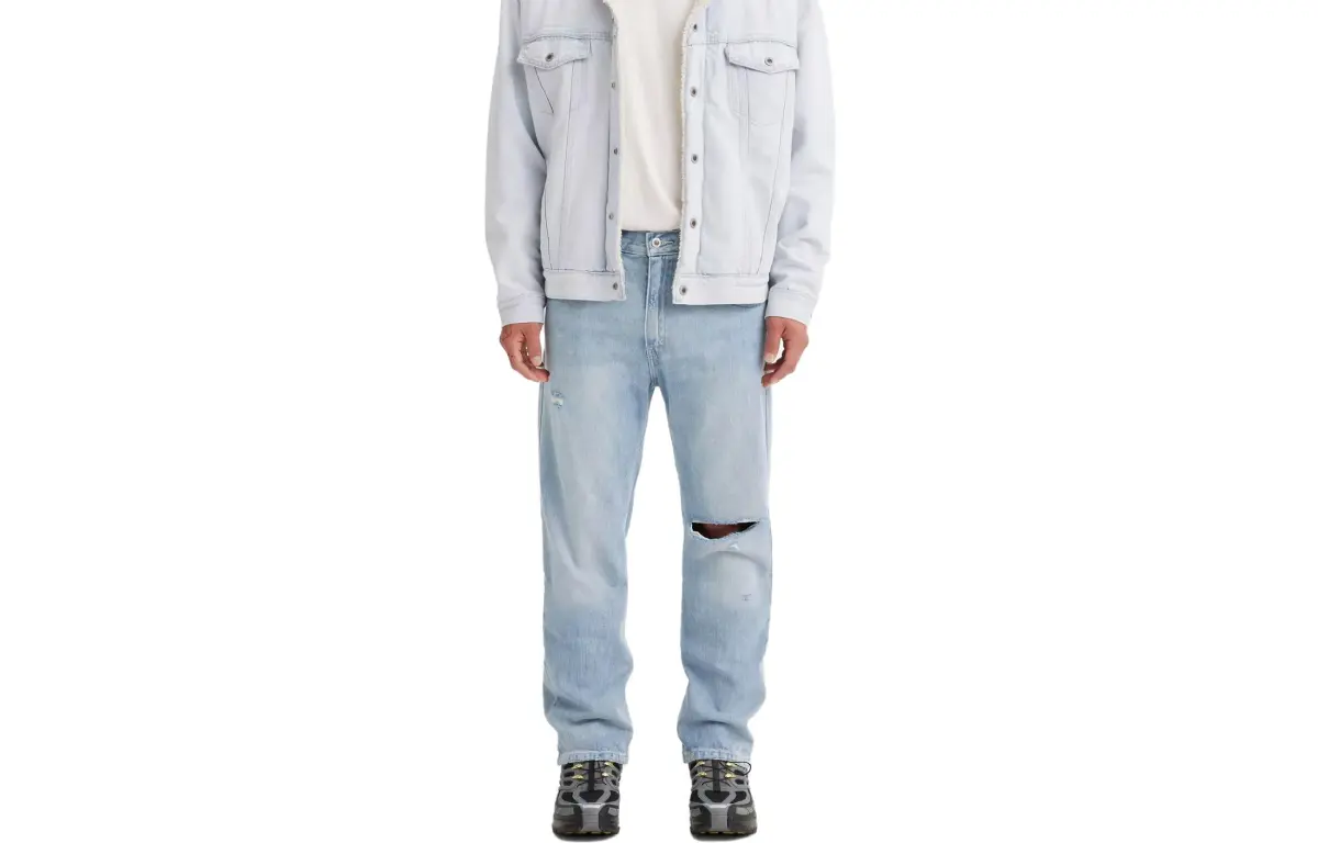 Levi's Jeans Men's Light Blue Moderate Straight Fit Pants