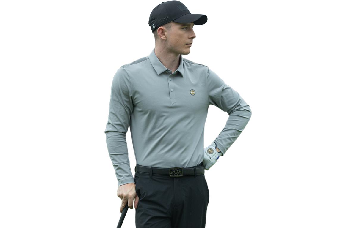 PGA Golf Clothing Men’s Polo Collar Moderate