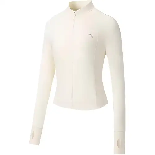 Anta Variety Training Collection Sun Protection Clothing Women's Cheese Yellow