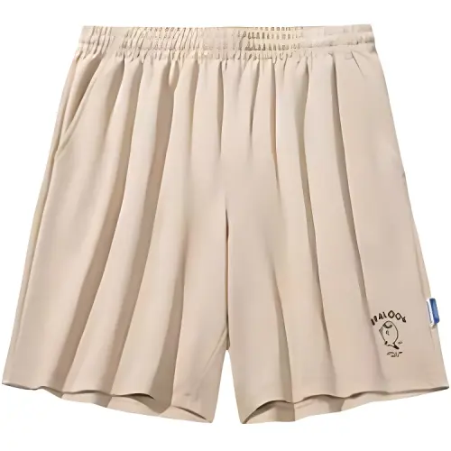 Anta x HAIBAOKANKAN Life Collection Sports Shorts Women's Cheese Khaki