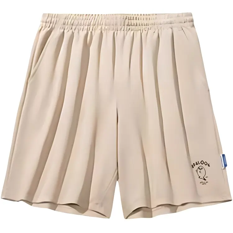 Anta x HAIBAOKANKAN Life Collection Sports Shorts Women's Cheese Khaki