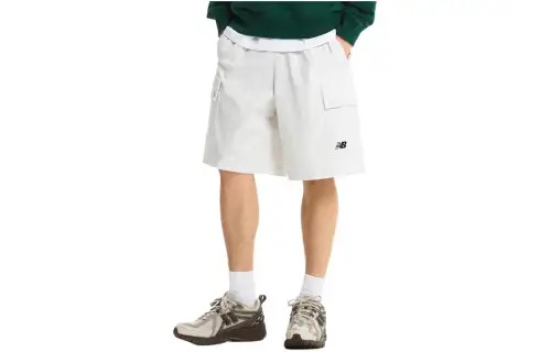 New Balance Cargo Shorts Unisex Light Gray