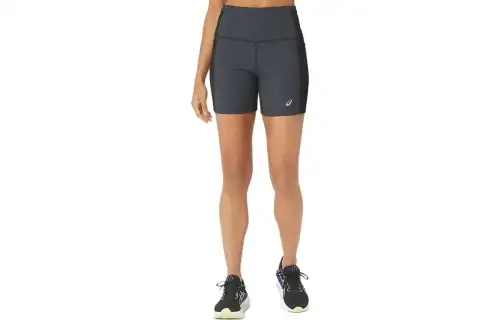 ASICS DISTANCE SUPPLY Casual Shorts Women's Black Heather Moderate