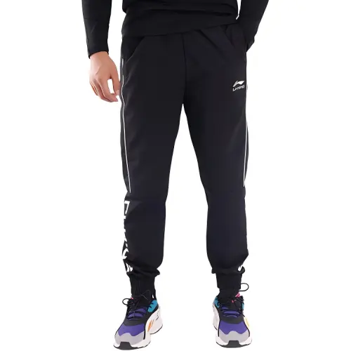 Li Ning Casual Pants Men's Black