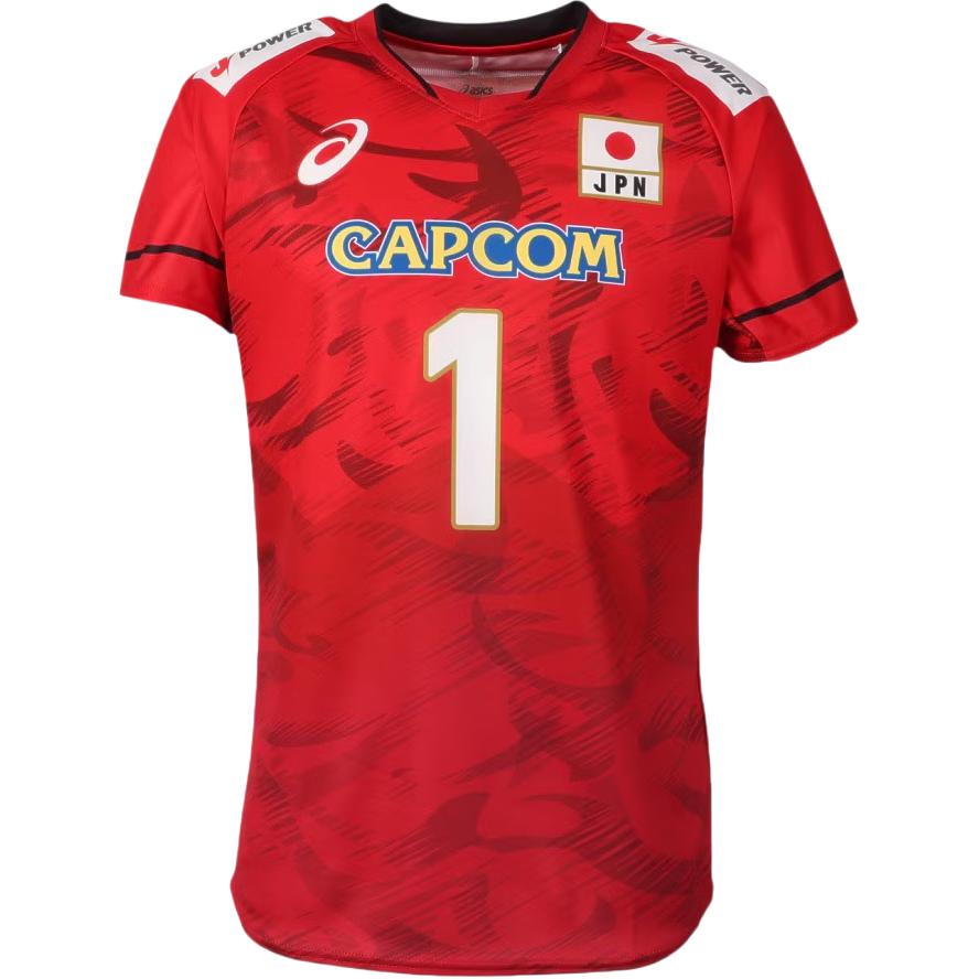 Asics Volleyball Jersey Unisex Red