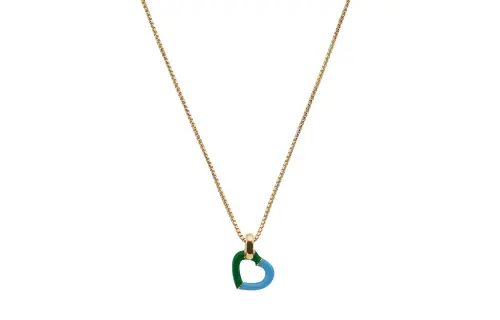 Bottega Veneta Necklaces Women's Light Blue / Parrot Green