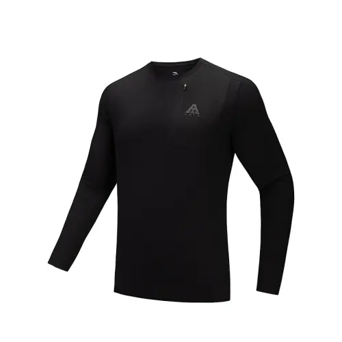 Anta Outdoor Collection Earthy Shell 2.0 T Shirt Men's Basic Black