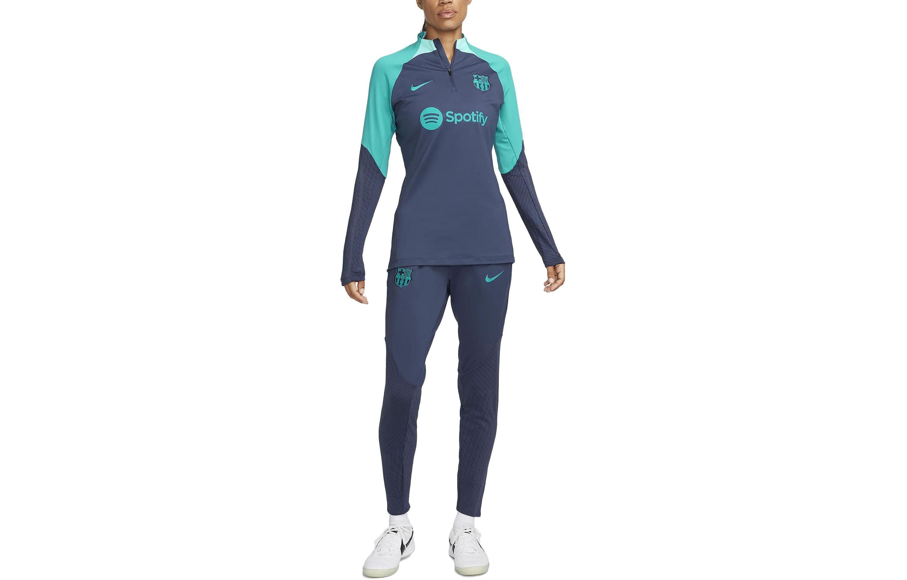 Nike Fc Barcelona Strike Third Soccer Jersey Women's Thunder Blue