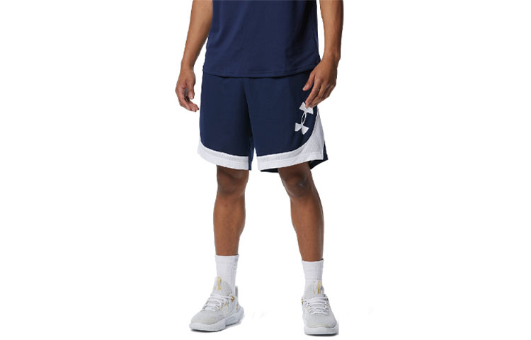 Under Armour Sports Shorts Men’s Marine Blue White Moderate