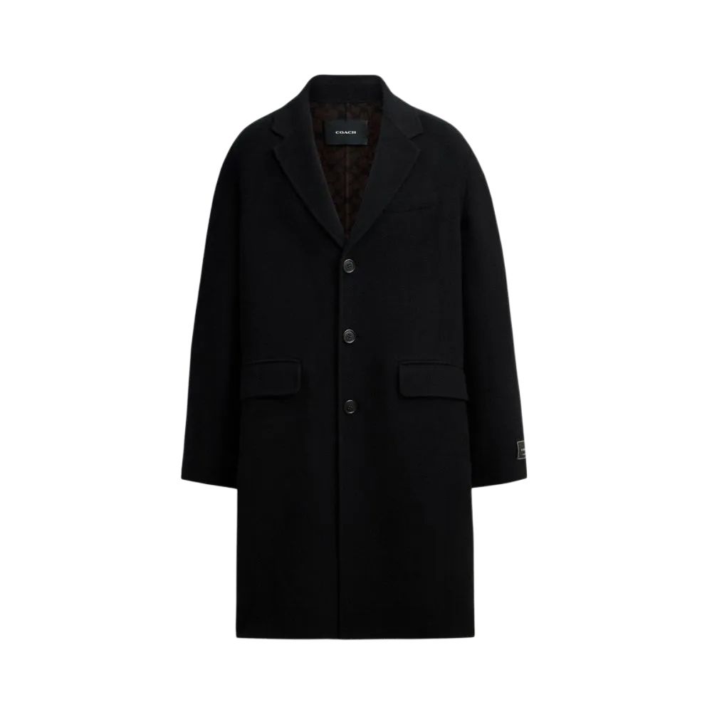 Пальто COACH (черное)