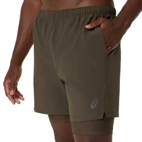 Asics 7In 2 In 1 Short Sports Shorts Men's