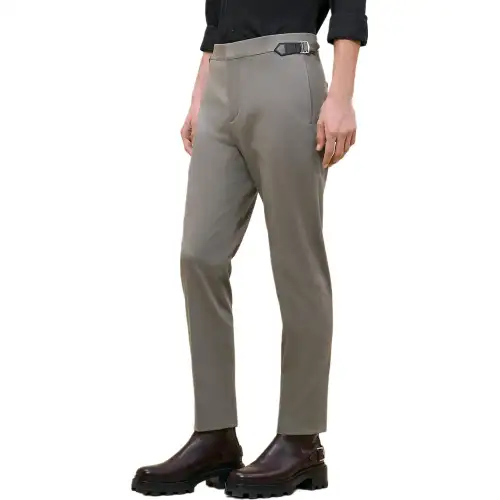 HERMES Casual Pants Men's Peat Color