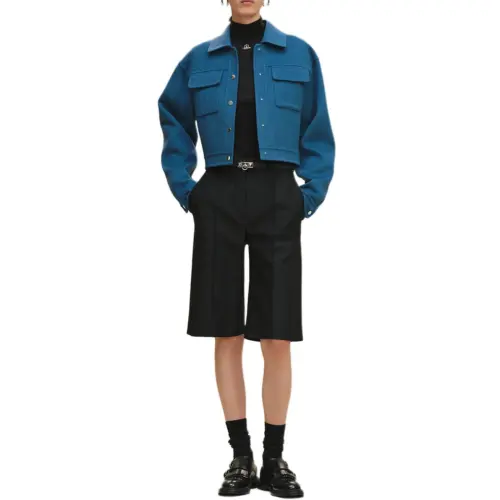 HERMES FW25 Jackets & Coats Women's Blue