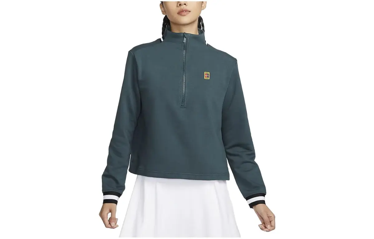 Nike Dri Fit Sweatshirt Women's Dark Green