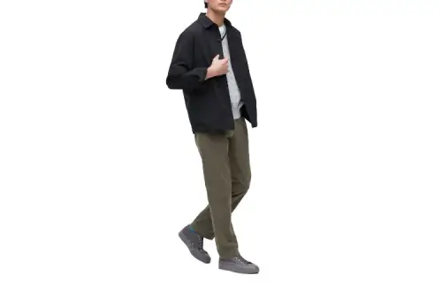 UNIQLO Suit Pants Men's Dark Olive
