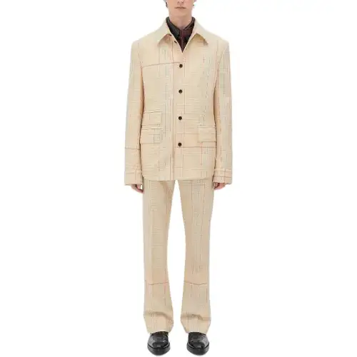 Bottega Veneta Jackets & Coats Men's Beige