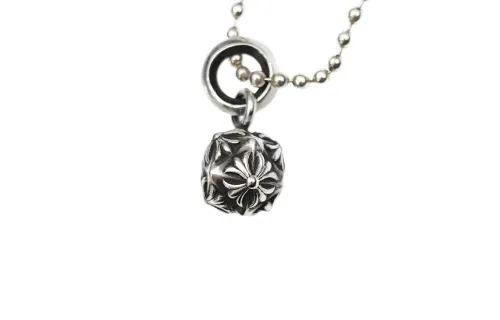 Chrome Hearts 925 Sterling Silver Necklaces Unisex Silver