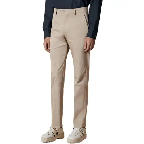HERMES Casual Pants Men's Khaki