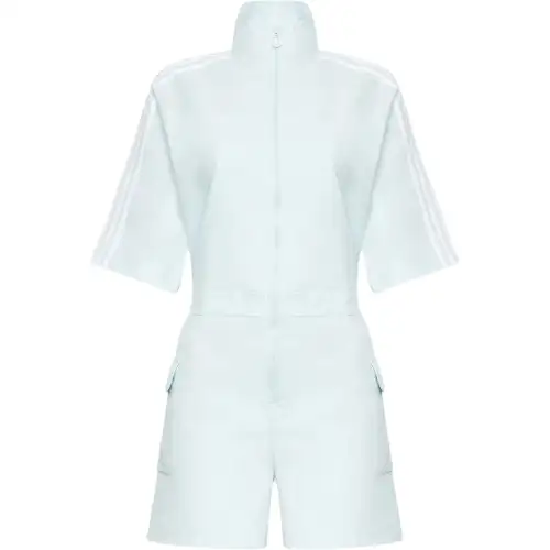 Adidas Originals Bodysuits Women's Blue Stand Collar
