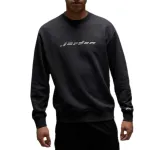 Jordan Sweatshirts Men's Black Crew Neck Moderate Regular
