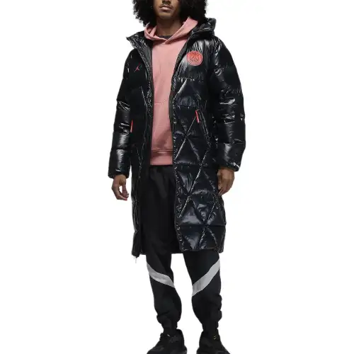 Jordan Paris Saint GermainPSG FW24 Puffer Jacket Men's Black