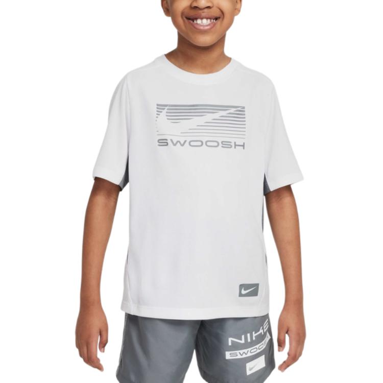 Мужские футболка Nike Multi swoosh (черная)