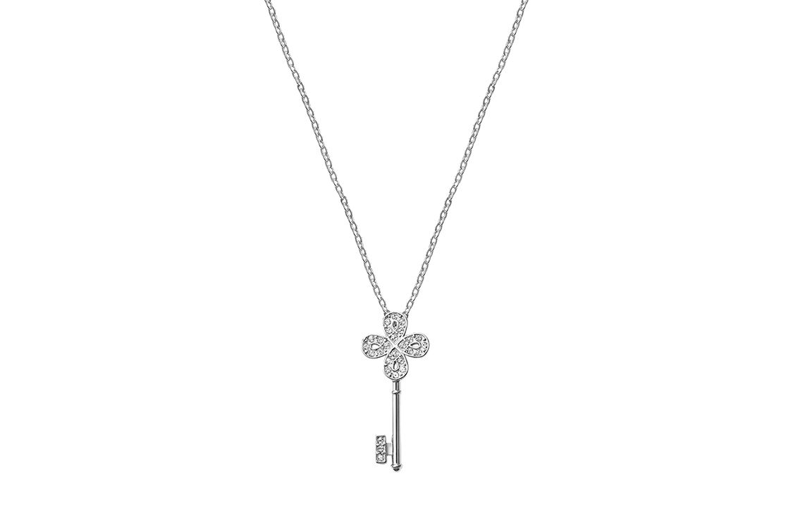 Женская цепочка Swarovski Noble (серебристая)