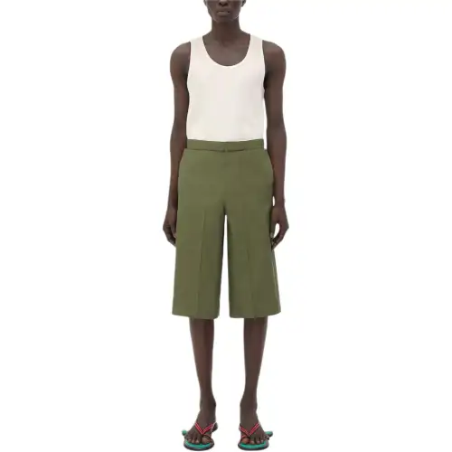 Bottega Veneta Casual Shorts Men's Green