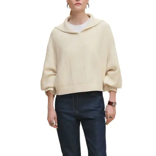 HERMES Sweaters Women's White Moderate