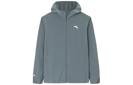 Anta Comprehensive Training Collection Outdoor Collection Breathable Sun Protection Clothing Men's Mystic Cabin Gray