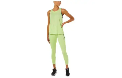 Asics Race High Waist Tight Leggings Women's Light Green